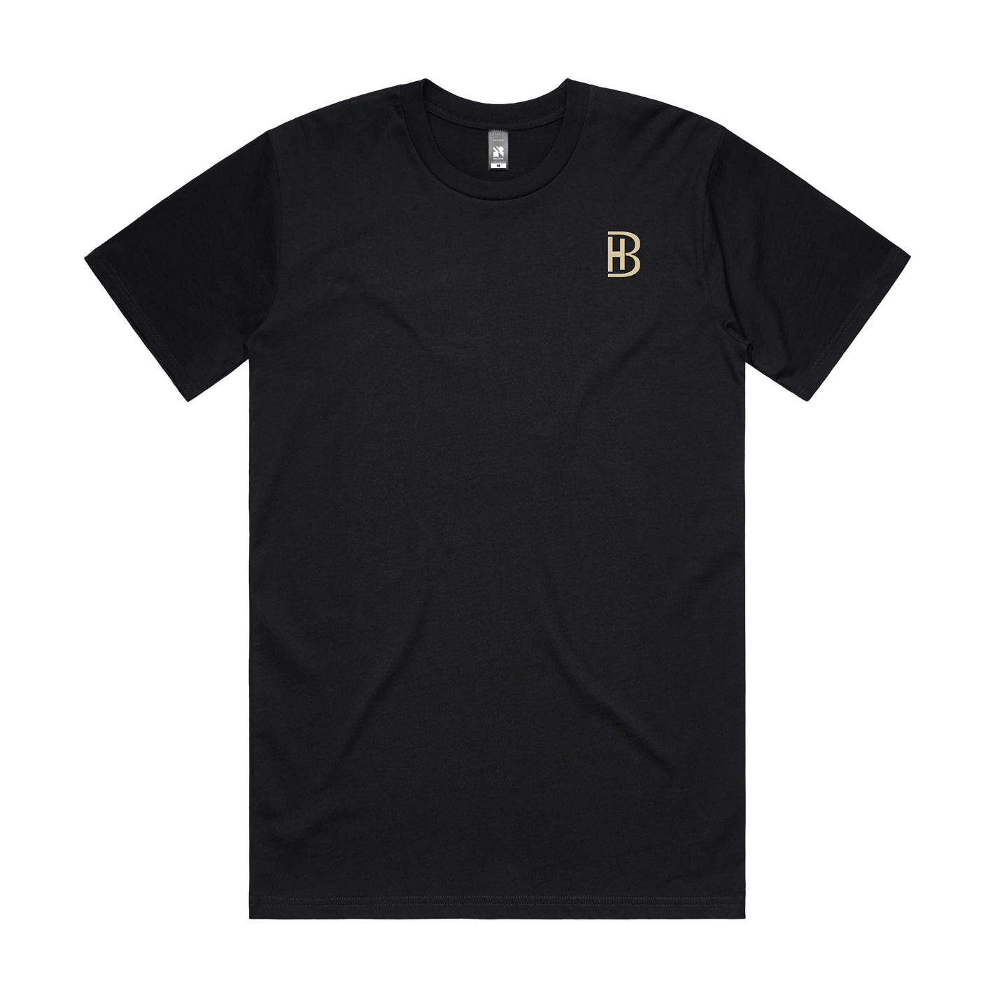BH Pocket Logo - Men's T-Shirt - Black - Bell Heritage Company - Khaki