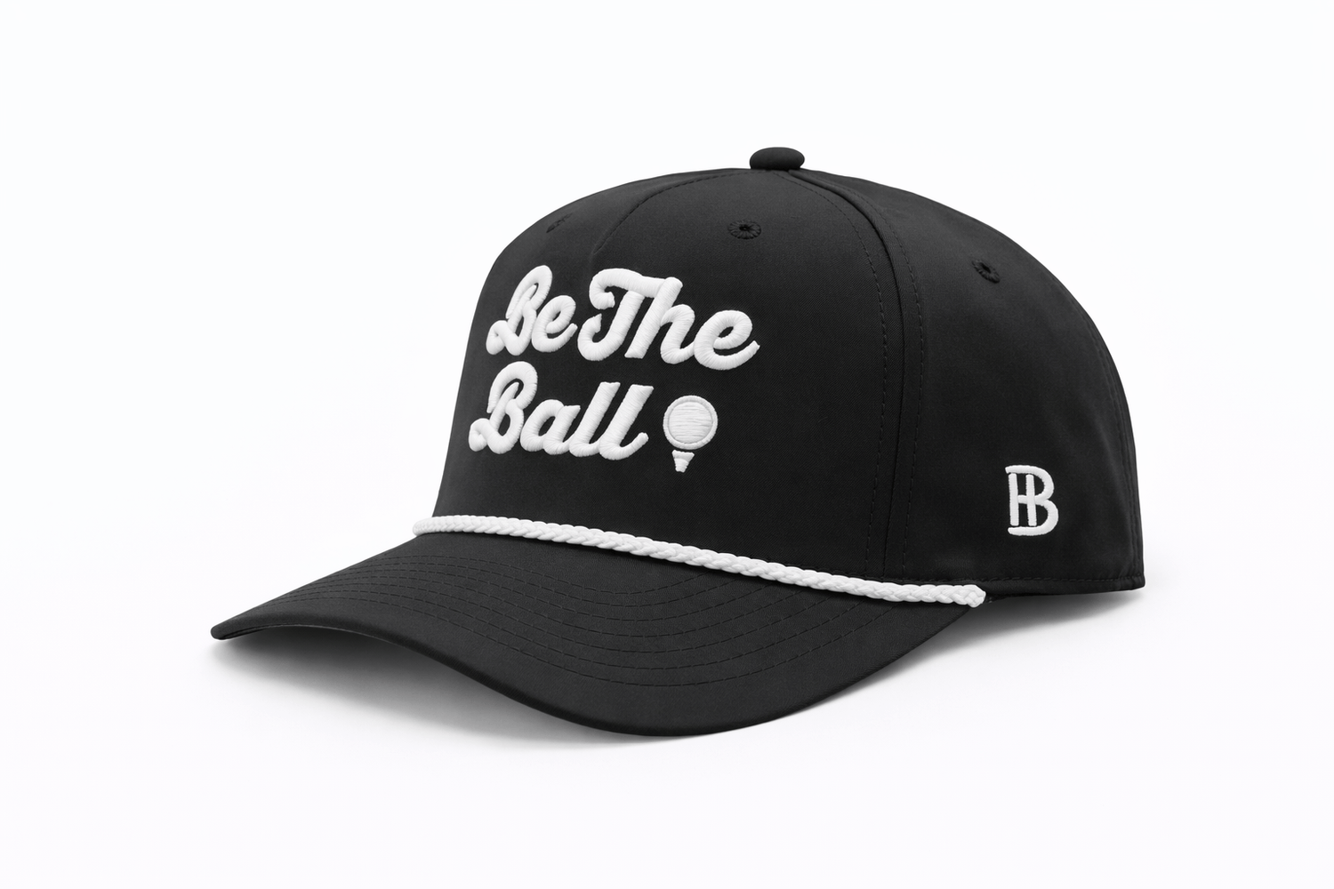Be The Ball Black and White Braid Hat - Bell Heritage Company - 