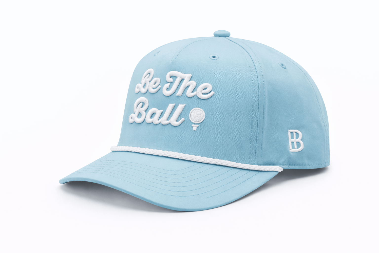 Be The Ball Columbia and White Braid Hat - Bell Heritage Company - 