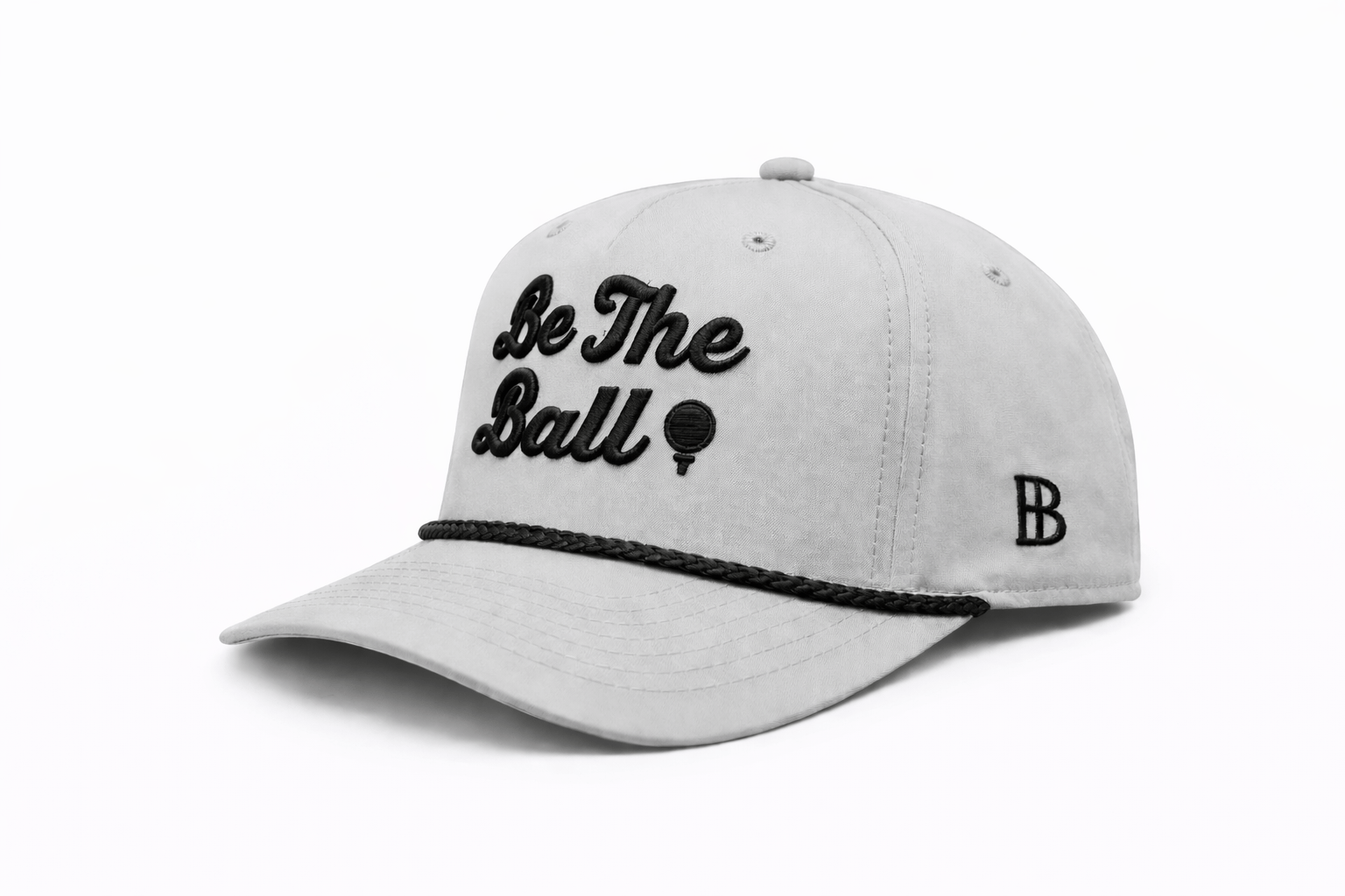 Be The Ball Grey and Black Braid Hat - Bell Heritage Company - 