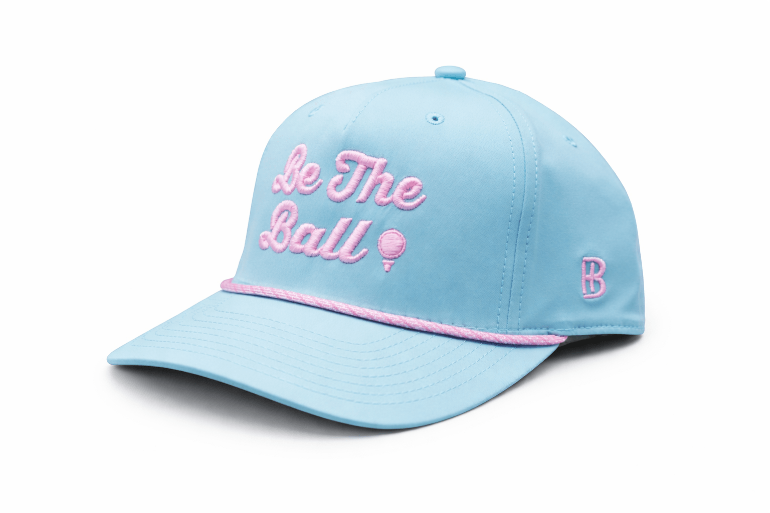 Be The Ball Smoke Blue and Pink Rope Hat - Bell Heritage Company - 