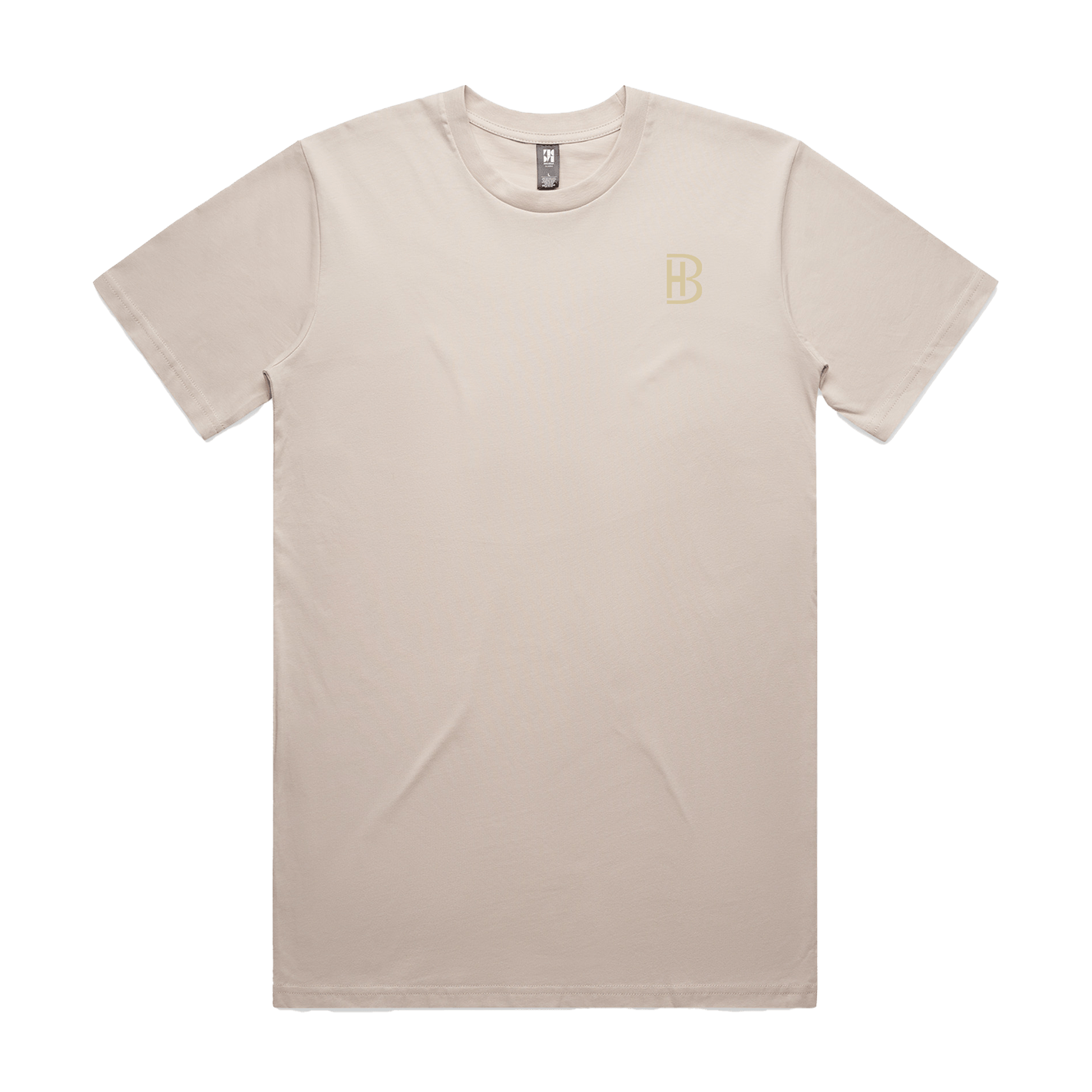 BH Pocket Logo - Men's T-Shirt - Bone - Bell Heritage Company - Khaki