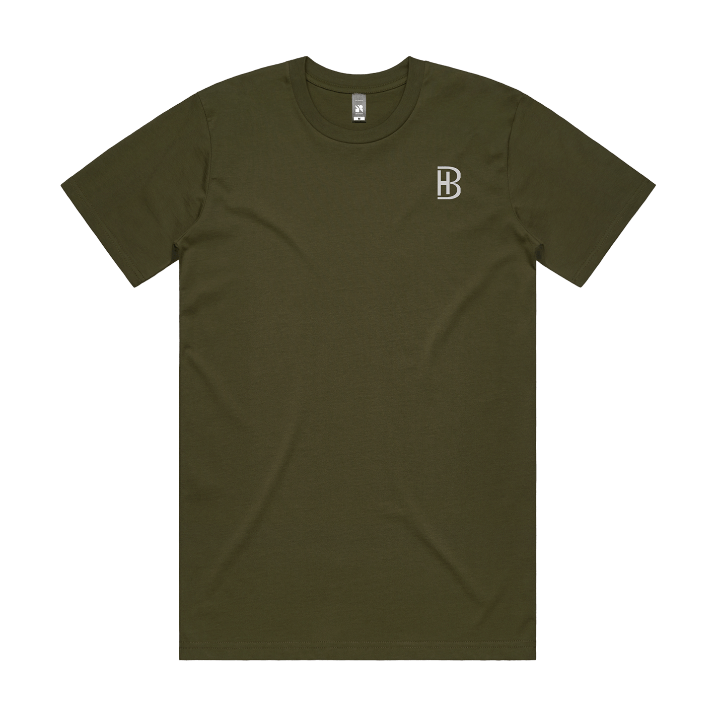 BH Pocket Logo - Men's T-Shirt - Military - Bell Heritage Company - Storm
