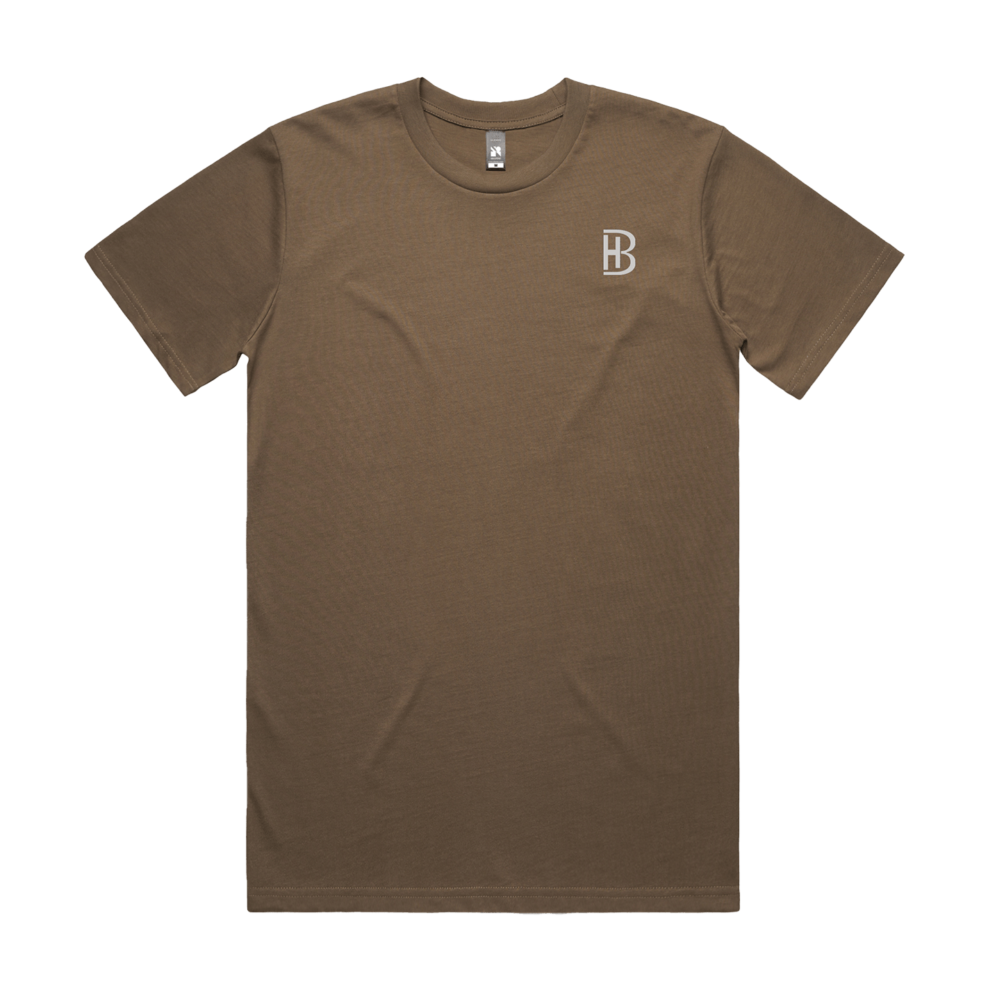 BH Pocket Logo - Men's T-Shirt - Walnut - Bell Heritage Company - Storm