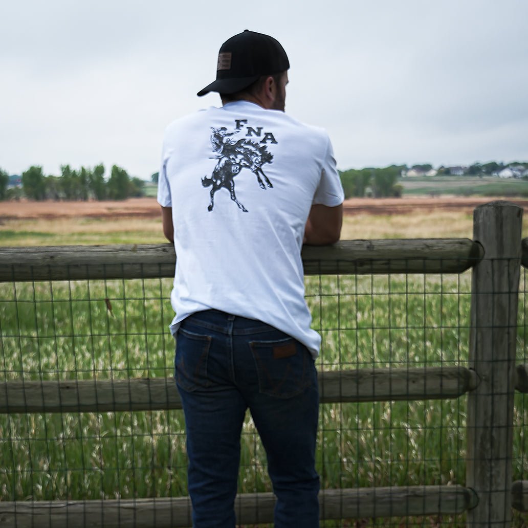 FNA Broncbuster Shirt - Bell Heritage Company - White