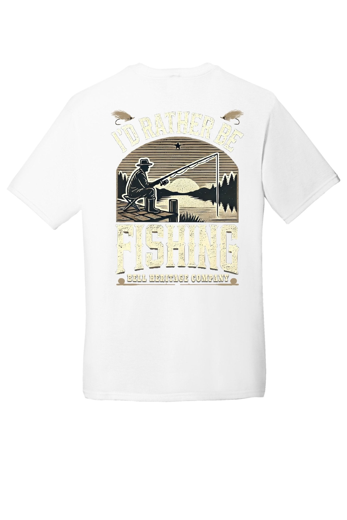 I'd Rather Be Fishing Shirt - Bell Heritage Company - XS