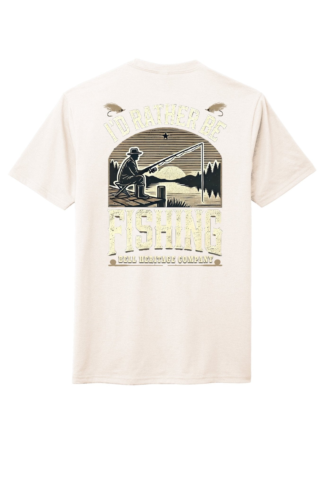 I'd Rather Be Fishing Shirt - Bell Heritage Company - XS