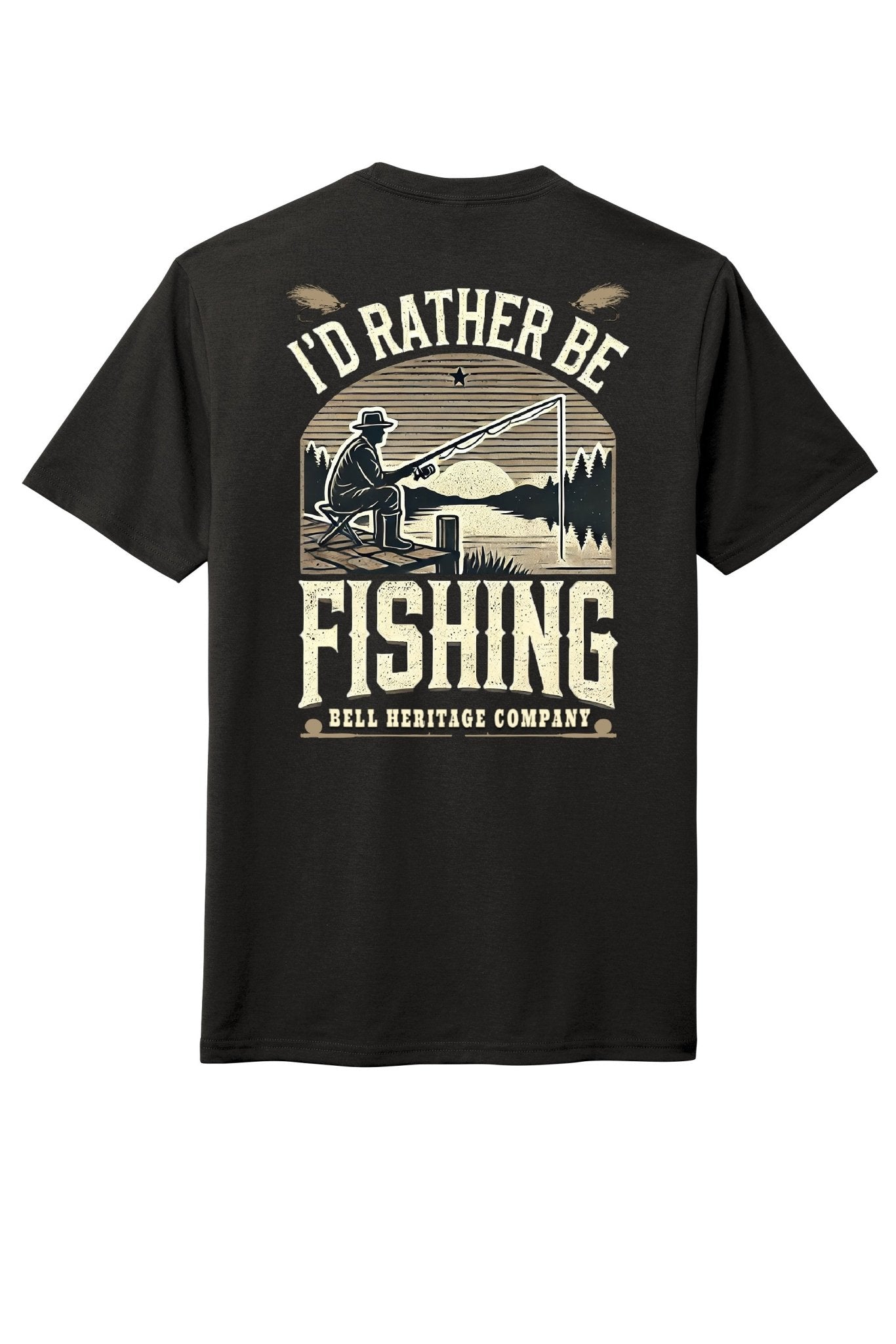 I'd Rather Be Fishing Shirt - Bell Heritage Company - XS