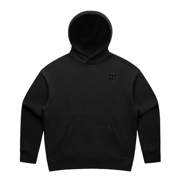 Ladies Hoodie - Embroidered BH - Bell Heritage Company - Black