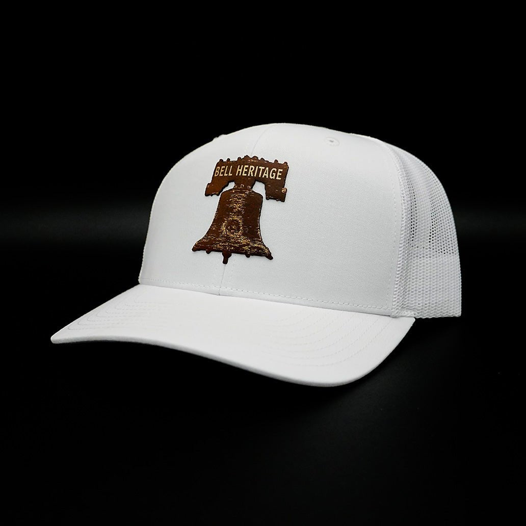 Limited Edition Liberty Bell Snapback Hat - Bell Heritage Company - White