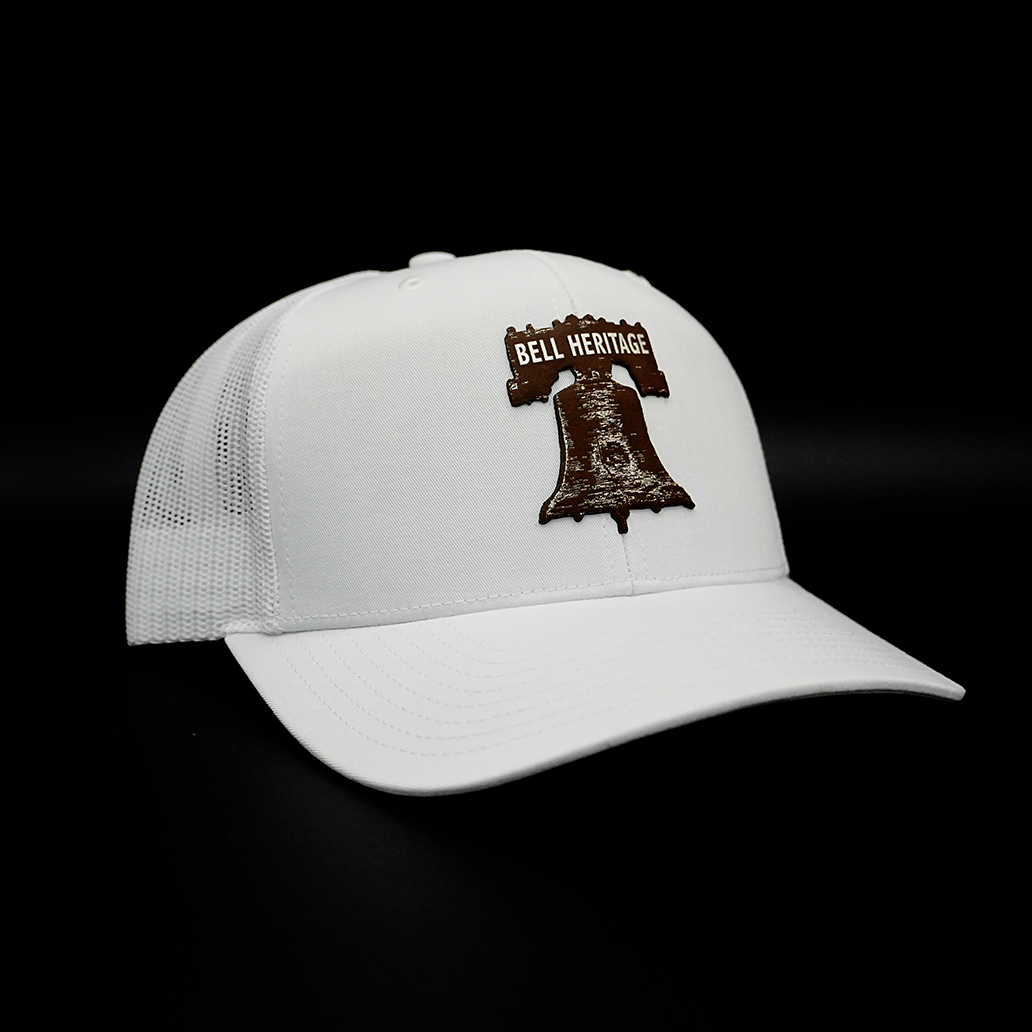 Limited Edition Liberty Bell Snapback Hat - Bell Heritage Company - White